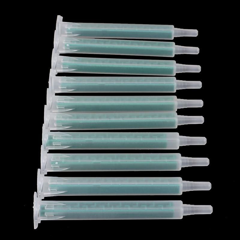 10 X Resin Ab Glue Static Mixer Mixing Tube Mixing Nozzle Syringe Set 83Mm
