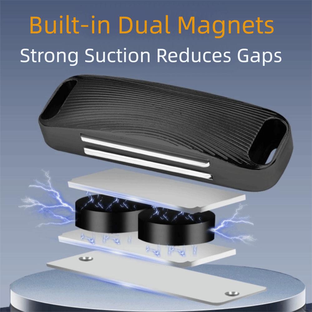 Strong Magnetic Cabinet Door Catch Cassette Magnetic Drill-free Buckle  Bedroom Cabinet