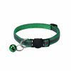 Cartoon Cat Head Reflective Pet Collar Colorful Bell Adjustable Safety Neck Strap Fashion Pet Collar For Kitten Puppy Small Dog