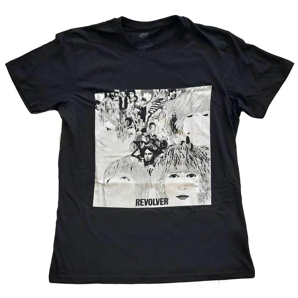 The Beatles Unisex T-Shirt: Revolver Album Cover (Large) L