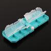Waterproof Storage Fishing Tackle Box With Removable Dividers Large Capacity Easy Carrying For Different Bait Hooks