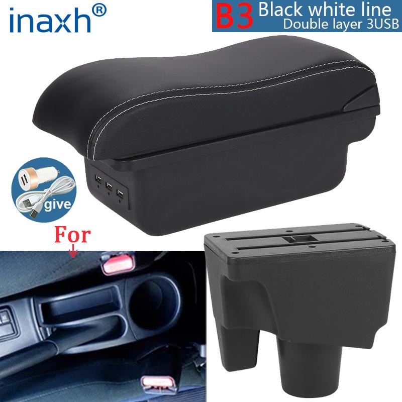 For Toyota Aqua Armrest Box For Toyota Prius C Aqua Car Armrest Storage Box Dedicated Retrofit Parts Interior Car Accessories
