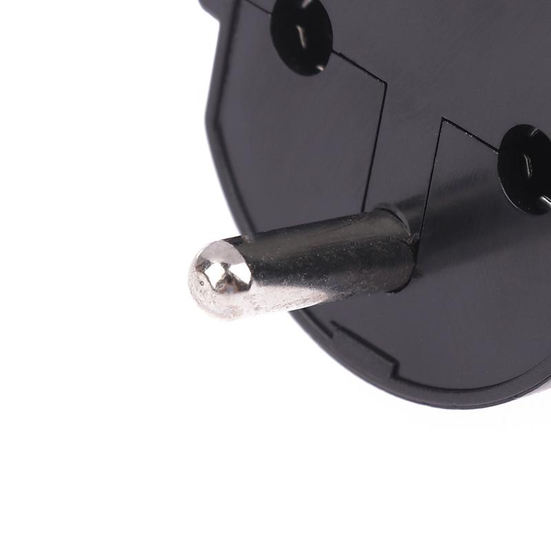 1Pc Plug Travel Adapter Europe German TO Swiss Plugs 10A 250V Power Plug EU To Switzerland Electrical Plug Adapter
