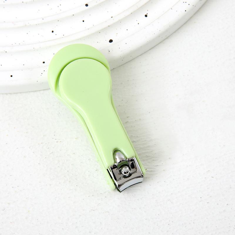 Macaron Nail Clippers: Portable, Creative, Anti-Splash Scissors for Manicure