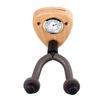 Wandmontierter Gitarrenhalter mit Hygrometer Holz Rutschfest Multifunktionaler Gitarrenhaken für Violine Mandoline Bass Leicht