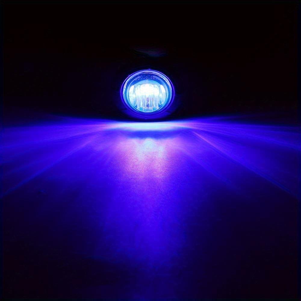 3LED 24V Colorful LED Side Marker Lights Clearance Lights Front Rear Signal Lamp DRL Hood Indicators Light for Truck TrailerBoat