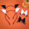 Eye Catching Devil Antlers Hair Accessory 3pcs Headband and Hair Clip Comfortable Hairpin Easy To Wear for Halloween