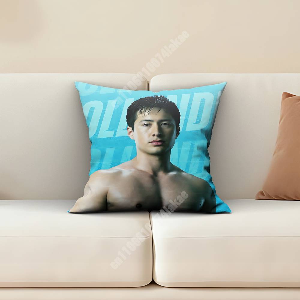 HHudson Shane WWilliams Heated Rivalry Pillow Cover Sofa Couch Cushion Case Home Living Room Decoration