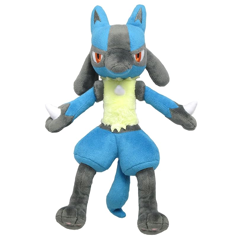 Sanei Boeki Pokemon ALL STAR COLLECTION Lucario (S) W10.5 X D10 X H29.5cm Plush Toy Pokemon PP12