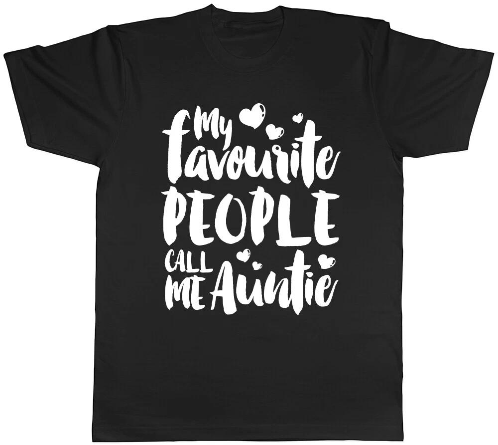 My Favourite People Call me Auntie Womens Ladies T-Shirt Tee L
