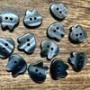 20Pcs Animal Rabbit Resin Buttons 2 Holes 13mmx11.5mm for DIY Crafts Sewing Clothes Jeans Coat Jacket