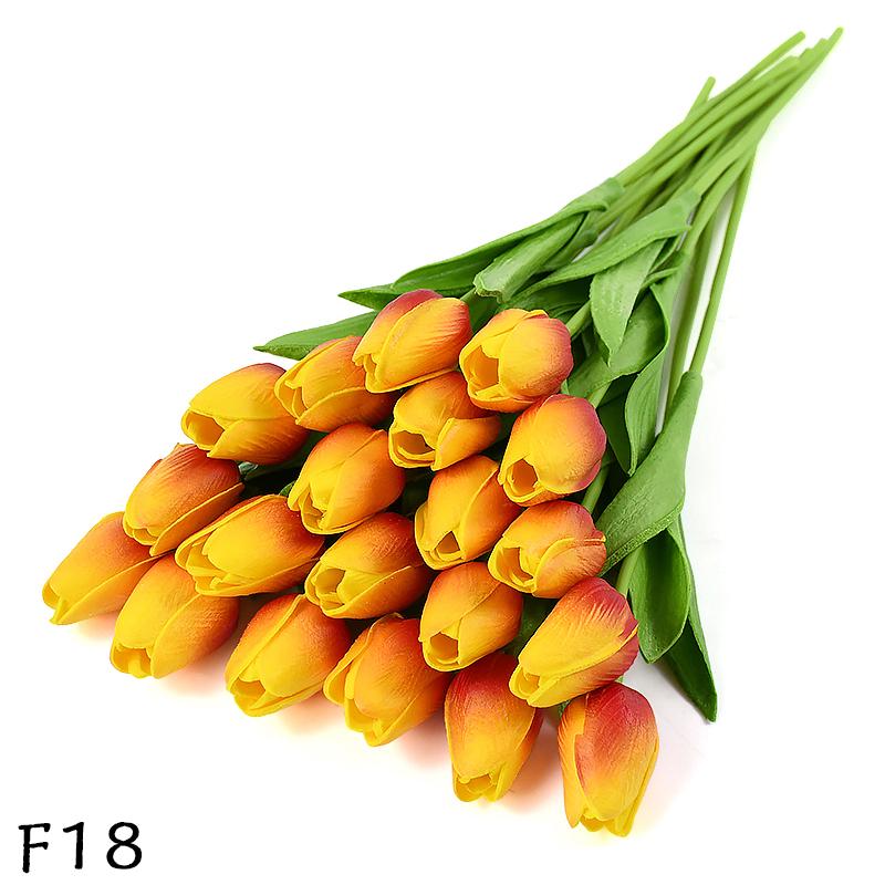 5/10pcs PU Tulip Simulation Flower Artificial Flowers Fake Tulips Real Touch Flower Arrangement Bouquet for Home Wedding Decor