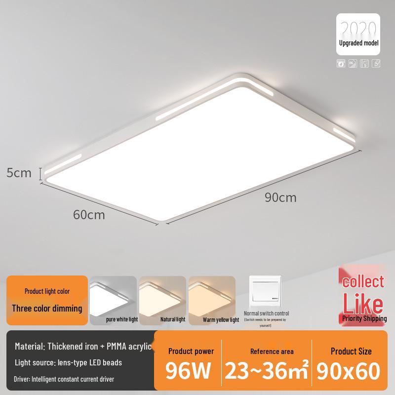 Nordic Modern Ceiling Light for Living Room, Bedroom, or Balcony