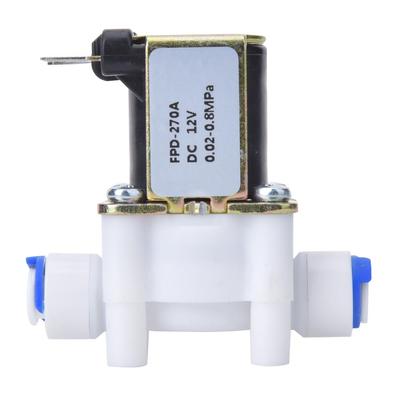 G14in Electric Solenoid Valve Inlet High Strength Plastic Connector for Home Using