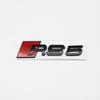 3D ABS Black Chrome Car Trunk Letter Badge Emblem For 2s RS3 RS4 RS5 Sline TT A3 A4 B8 B9 A5 A6 C7 Q3 Auto Tuning AccessoriesA1