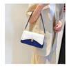 Large Capacity Splicing On The New Foreign Fashion Sequins Fashion Shoulder Armpit Small Square Bag for Women