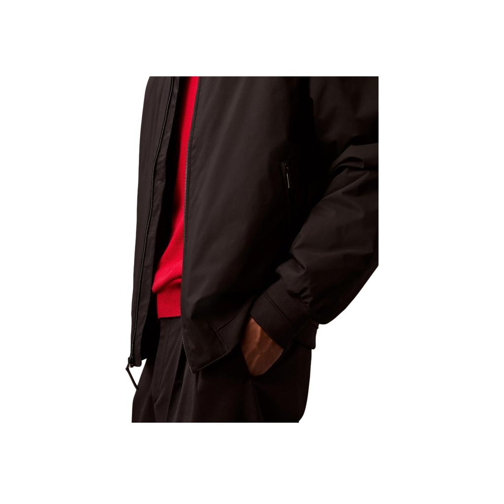 Calvin Klein Comfortable Solid Color Minimalist Long Sleeve Jacket Men Jackets Black 00040EM567-UB1