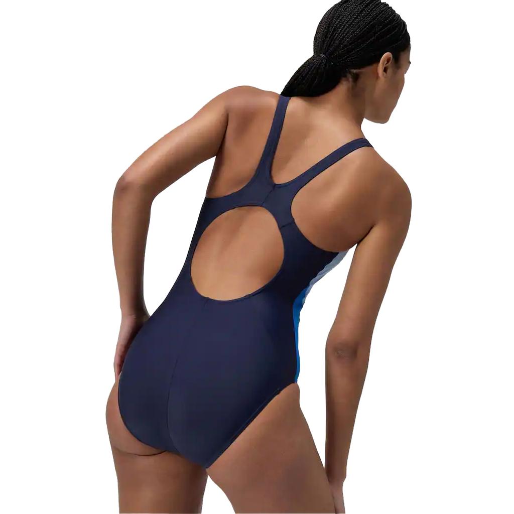 Speedo Womens/Ladies Colour Block One Piece Swimsuit