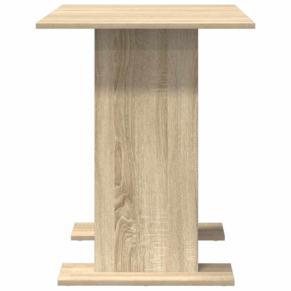 Dining Table Sonoma Oak Finish 110 x 60 x 75 cm Engineered Wood
