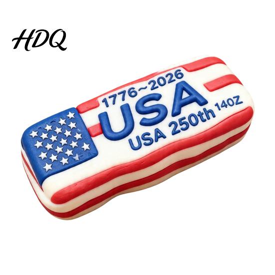 Portable Stress Reliever USA 250th Anniversary Squeeze Toy Relief Patriotic America Sensory Fidget Pinch Party Favors Relaxation Soft