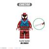 G0126 Peter Parker Stínové stavebnice Minifigurka Hračka Superhrdina GH0199-0206 Vzdělávací dárek pro děti
