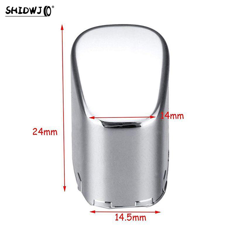 Hand Brake Button Trim Cover Chrome Handbrake Lever Parking Button Cap Silver Car Interior For Cross 6Rd711333A Accessories