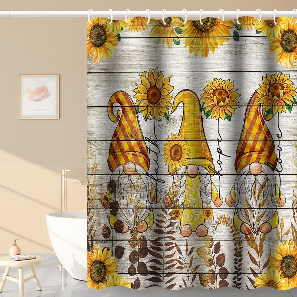 Mount Fuji Shower Curtain Japan Famous Landscape Cherry Flower Mountains Abstract Scenery Shower Curtains For Bathroom