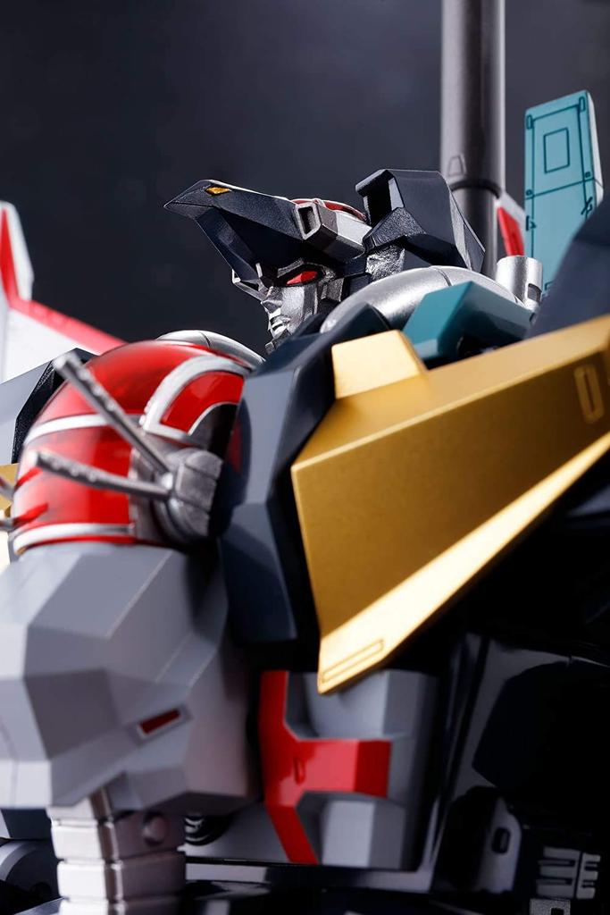 TAMASHII NATIONS Chogokin Damashii Super Beast Machine God Dancouga 250mm ABS PVC Painted Action Figure GX-13R (Renewal Version) Approx. & Die-cast &