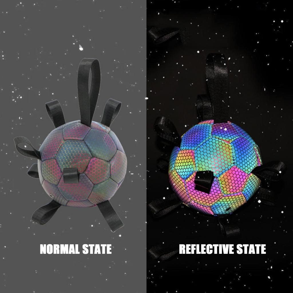 Dog Ball, Dog Football Ball With A Rope, Dog Toy, Small To Medium-sized Dog Puppy Toy Ball, Water Toy, Swimming Toy, Birthday Gift For A Puppy Dog