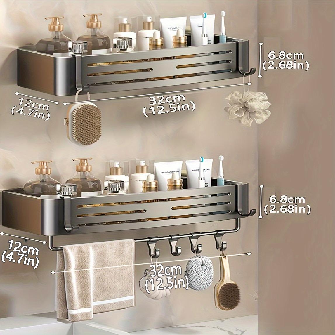 

1 шт. стойка для хранения душа без перфоратора, органайзер для душа и полка для хранения в ванной комнате, полка для туалетных принадлежностей в ванной комнате, угловая полка для хранения, полка под туалетный столик