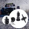 3x RC Car Transmission Gearbox Gears Set Crawler Part Easily Installation Metal Spare Repair