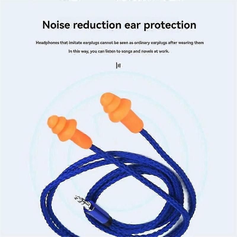 Ear Plugs Bluetooth Headset with Receiver Labor Protection Earphone for Work Hearing Protection Noisy Places