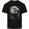 American Eagle With USA Flag Kids T-Shirt Childrens
