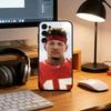 Patrick Mahomes Phone Case Black Silicone Soft For Samsung S25,S24,S21,S22,S23,S30,Ultra,S20,Plus,Fe,Lite