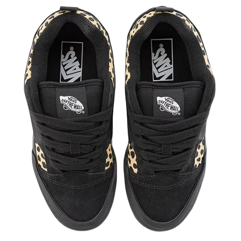 Vans Knu Skool Bequeme Weiche Low-Top Skate Schuhe Unisex Sneaker Schwarz VN000D6ZEZI