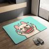 Bixin Diatom Mud Floor Mat Toilet Floor Mat Bathroom Bathtub Water Absorption Non-slip Toilet Door Quick-drying Door Mat