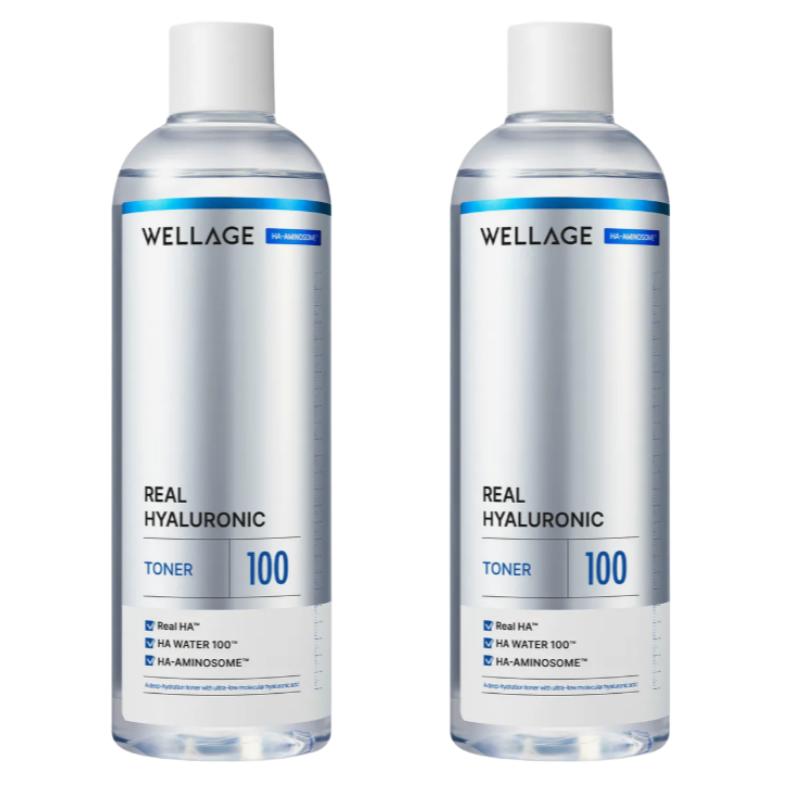 Wellage Real Hyaluronic 100 Toner 500ml