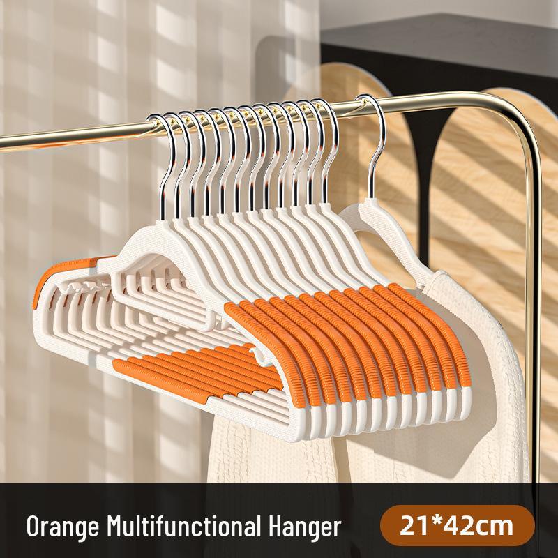 Non-Slip, No-Mark Clothes Hangers - Anti-Shoulder Angle for Hanging and Drying Overcoats and Clothes In Bedroom