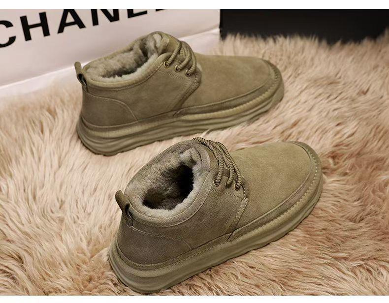 Unisex Thick Sole Snow Boots - Warm, Stylish Northeast Cotton Footwear