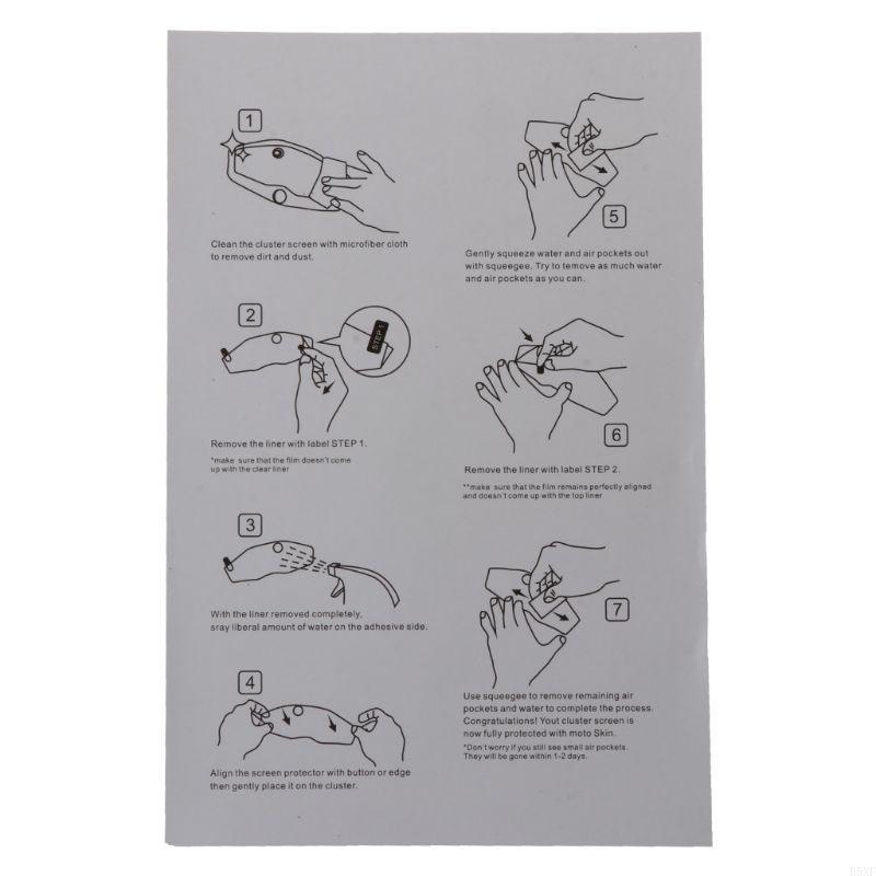 2025 New Cluster Scratch Cluster Screen for Protection Film Protect for Yamaha NVX Aerox