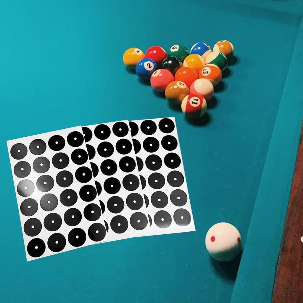 72x Pool Table Marker Dots for Billiard Practice 3.5cm Portable Tablecloth Maintenance Repair