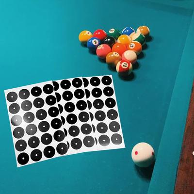 72x Pool Table Marker Dots for Billiard Practice 3.5cm Portable Tablecloth Maintenance Repair