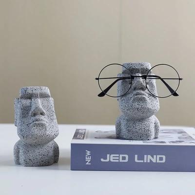 Creative Funny Funny Creative Glasses Frame Decorate Office Accessories Statue Miniature Room Decoration House