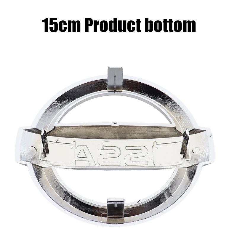 1 Stück 3D Nissan ABS 8,8cm 10cm 10,5cm 11,8cm 12,8cm 13cm 14cm 15cm 16cm Auto Front Heck Logo Auto Heck Emblem Aufkleber Zubehör