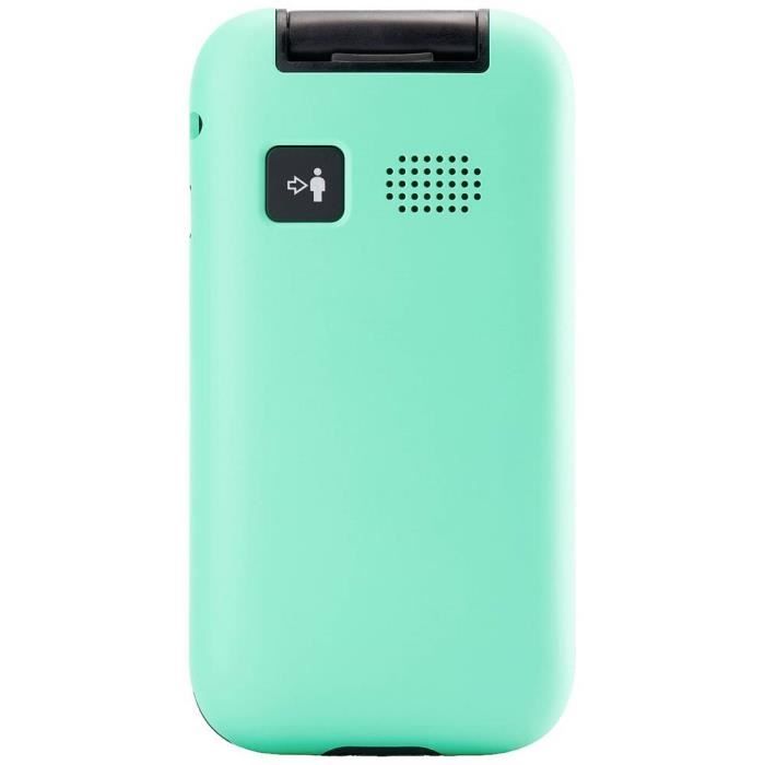 Panasonic KX-TU400 Klapphandy für Senioren türkis