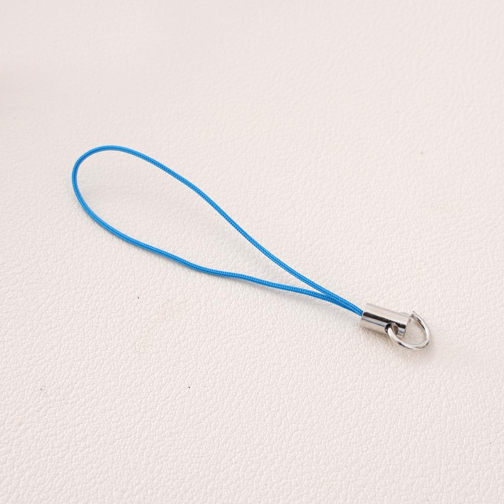 10Pcs/pack Polyester Phone Strap Lobster Clasp Phone Strap Doll String Keychain Phone Lanyard
