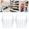 Basket Steel Wire PE Coating Space Saving Multifunctional     Bin for Refrigerator Food Storage