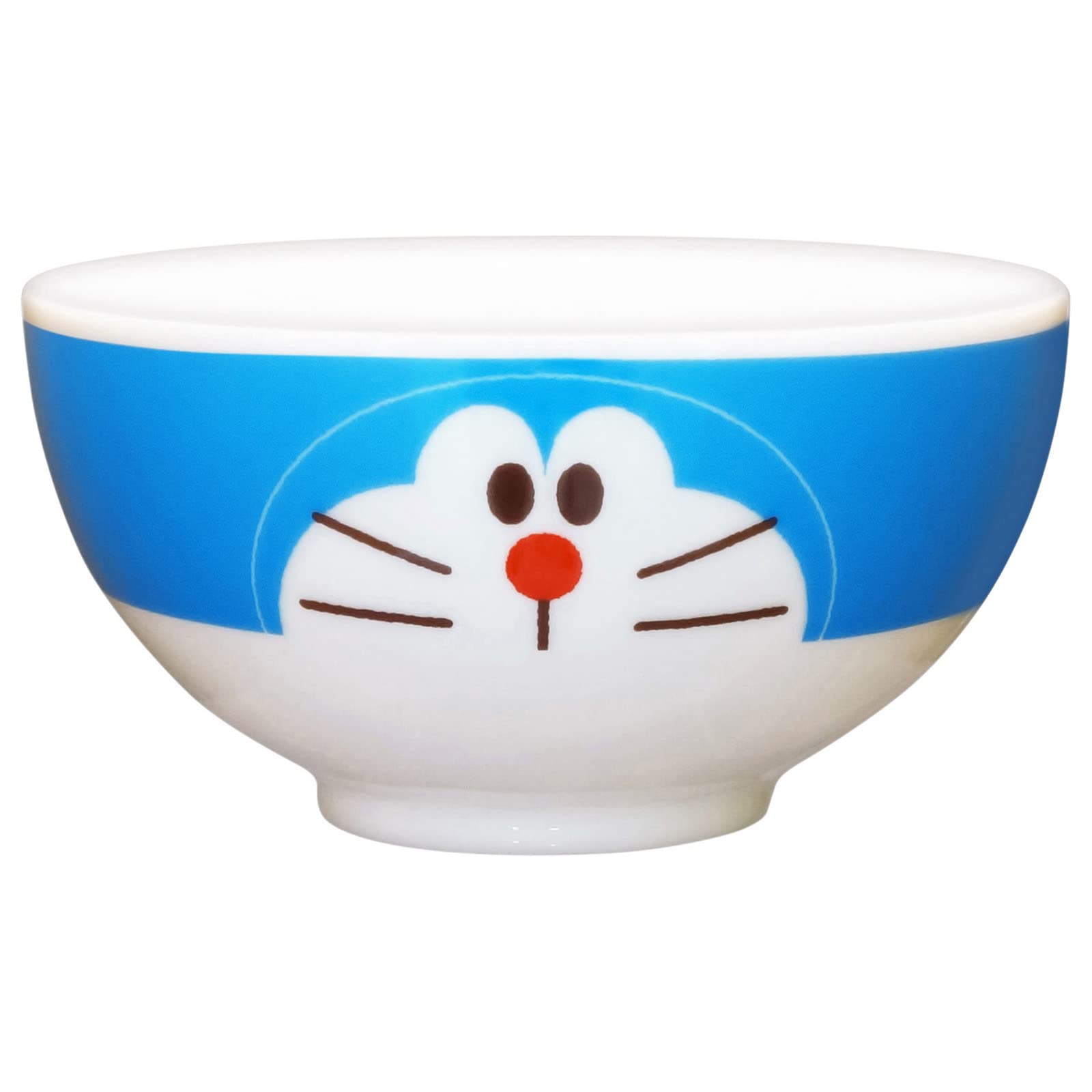 

Kinsei Pottery Ceramic Rice Face Made in 007120 Doraemon Doraemon Bowl, Approx. 11cm, Up, Japan, 01.