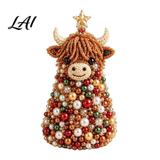 Bastelprojekte-Set DIY Tierbaum-Set mit Perlen 3D Perlenkunst-Set Anfänger-Set Handgemacht Thematisch für Kinder Erwachsene Anfänger Perlen