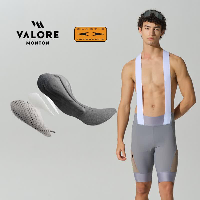 VALORE AOE Multi-functional Color-block Cycling Bib Shorts L